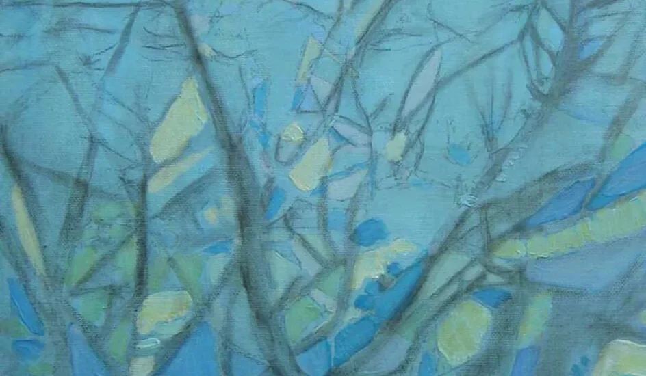 Fragmented, painting by Siv Lavell