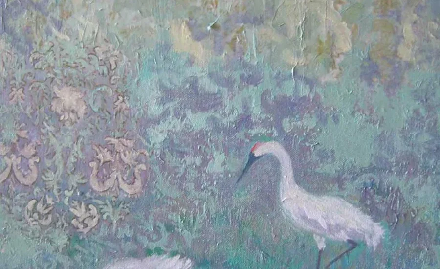 Grace, painting by Siv Lavell