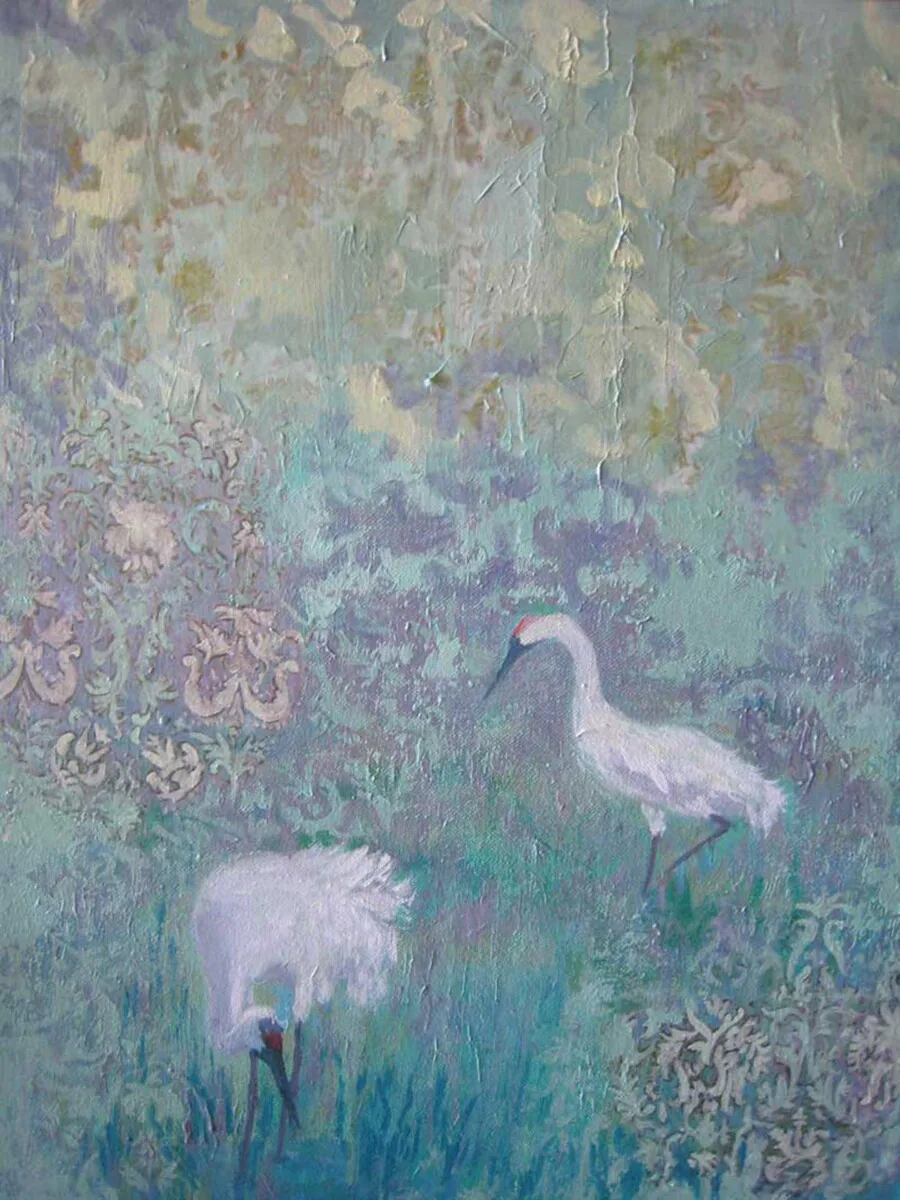 Grace, painting by Siv Lavell