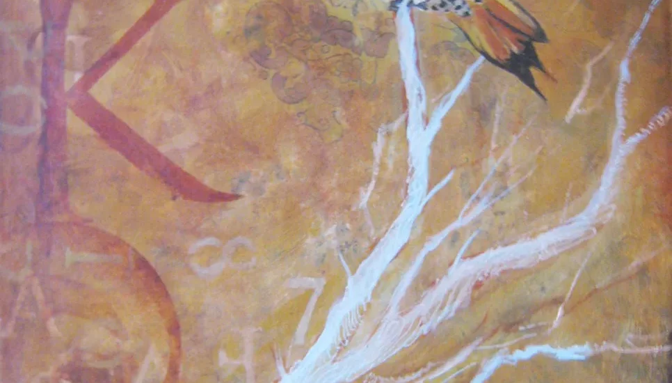 Horizans, painting by Siv Lavell