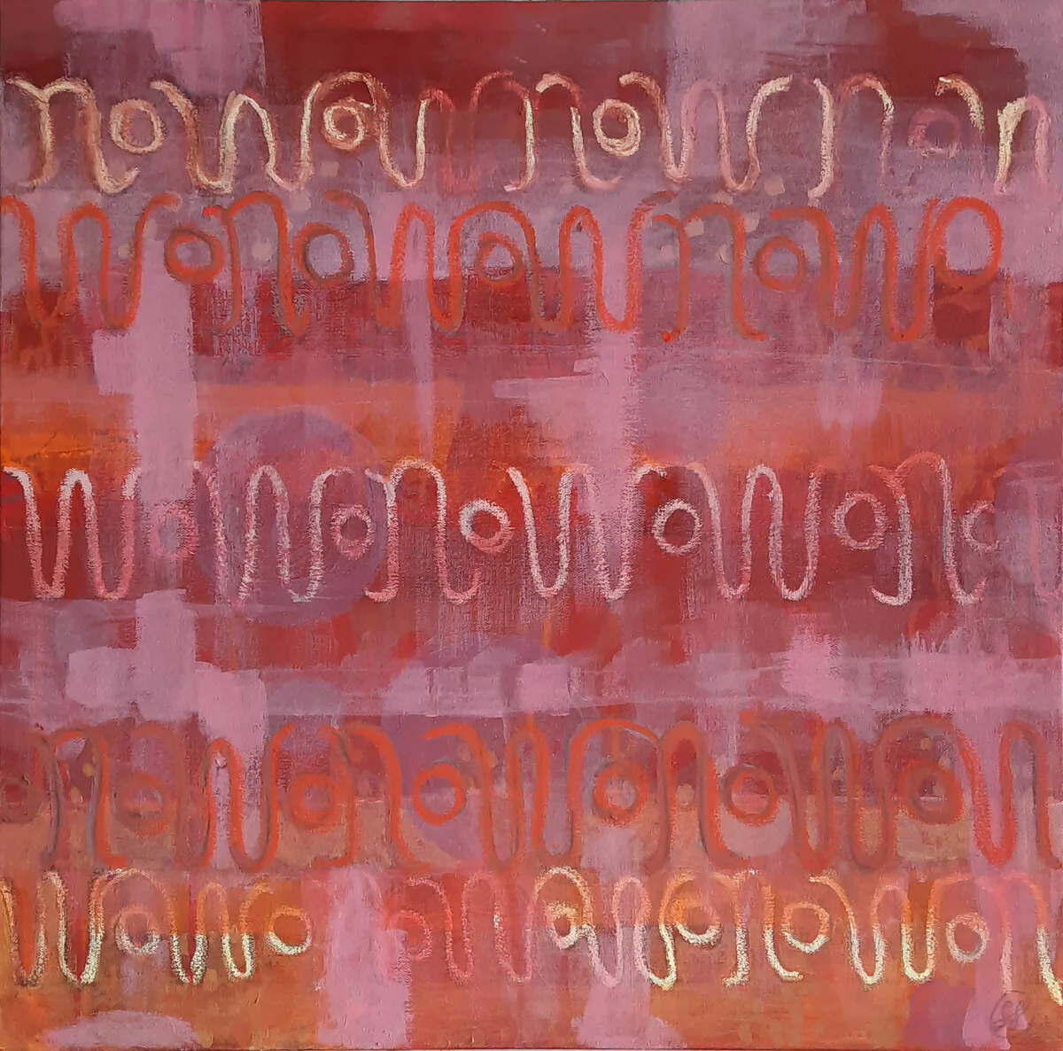 NOW!, painting by Siv Lavell
