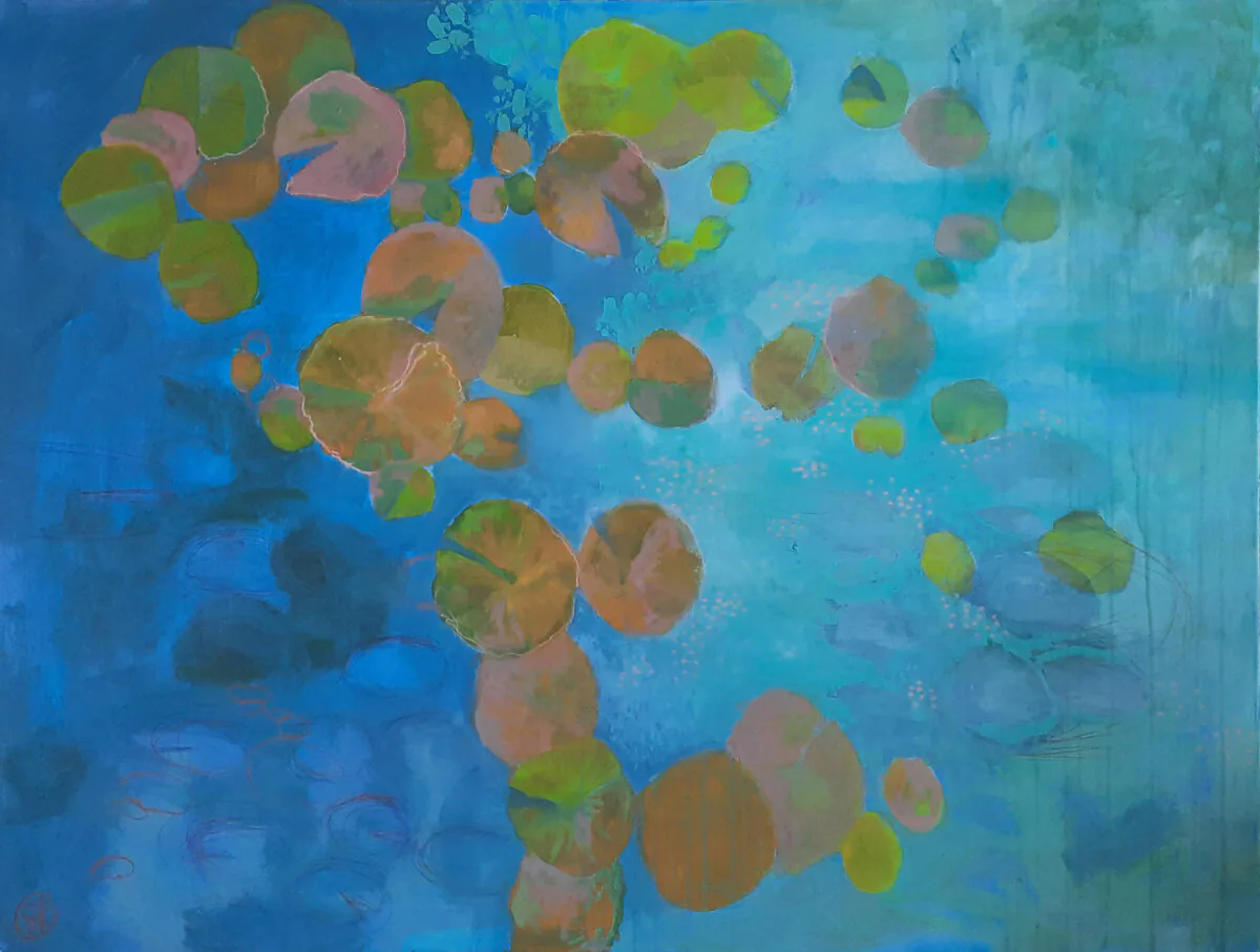 Whole Again, painting by Siv Lavell